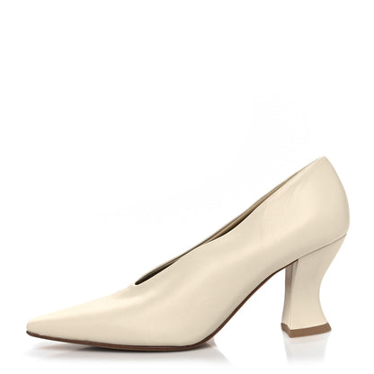 Bottega Veneta Nappa Almond Pumps 39 Sea Salt 1 of 8