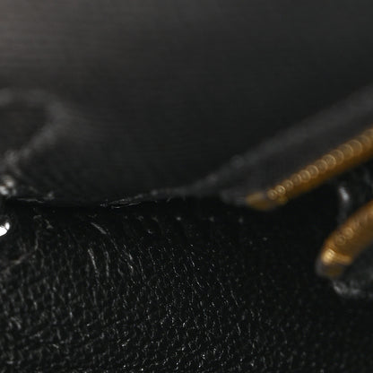 Hermes Epsom Kelly Sellier 25 Black 7 of 11
