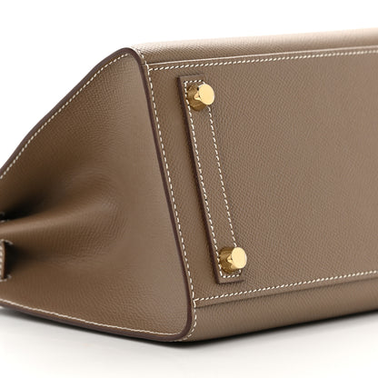 Hermes Epsom Birkin Sellier 25 Etoupe 9 of 18