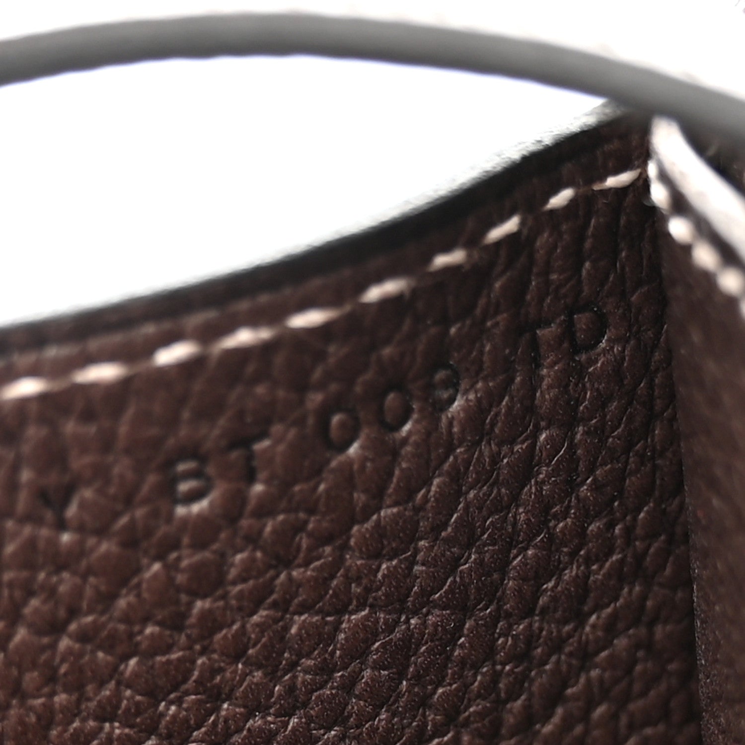 Hermes Barenia Faubourg Halzan 31 Ebene Cacao 7 of 10