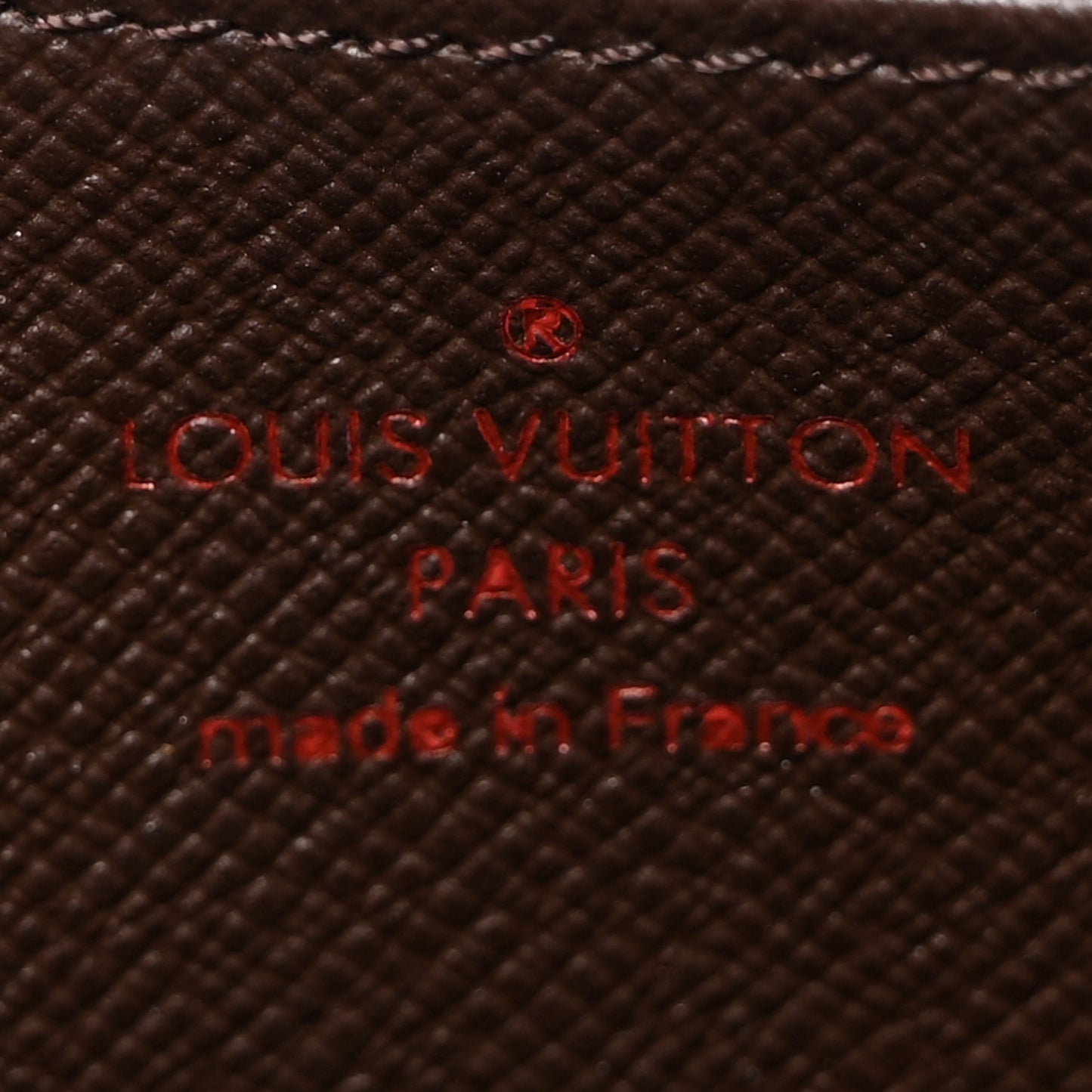 Damier Ebene Zippy Coin Purse
