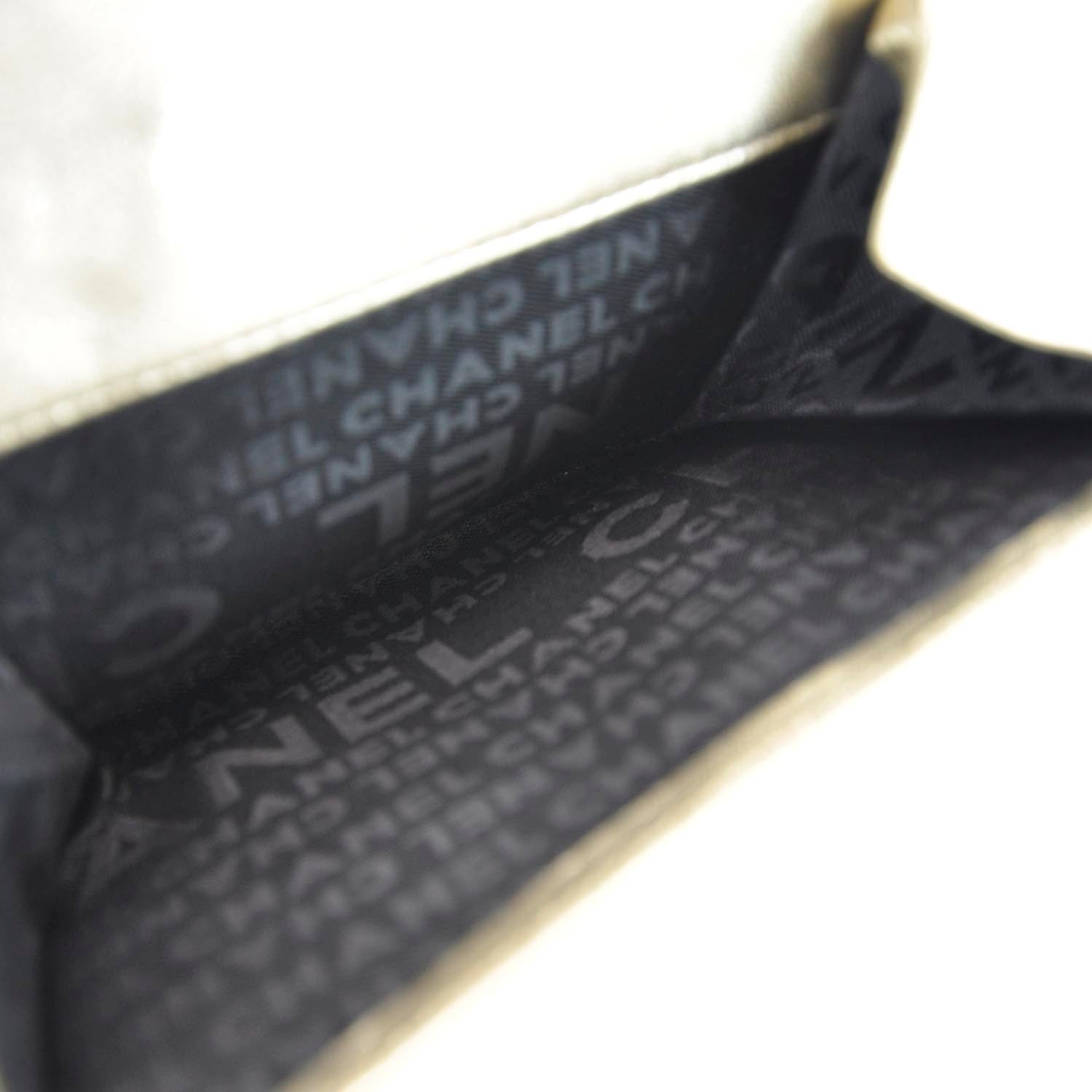 Chanel Lambskin Precious Symbols Compact Wallet Gold 4 of 7