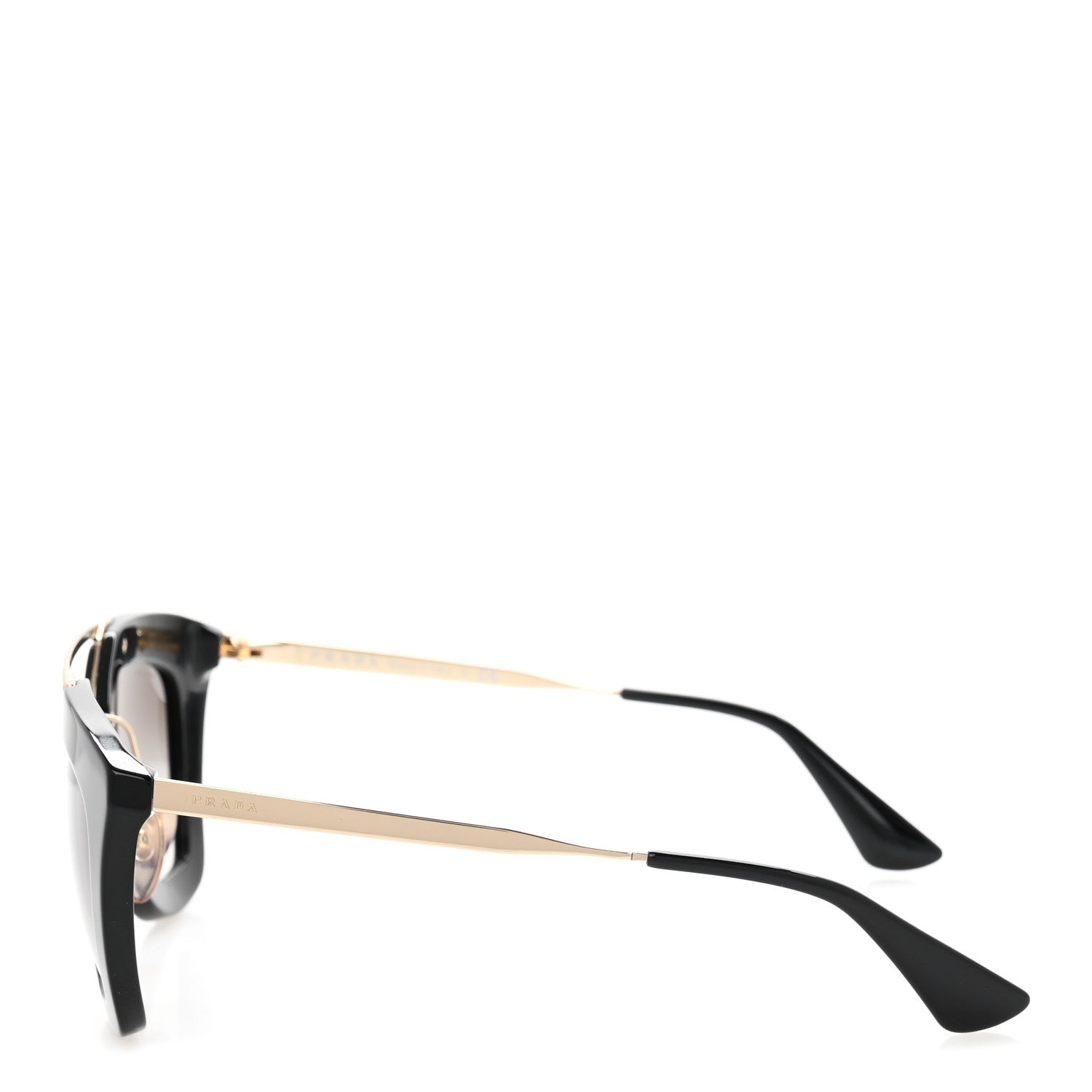Prada Acetate Cinema Sunglasses SPR 09Q Black 3 of 9