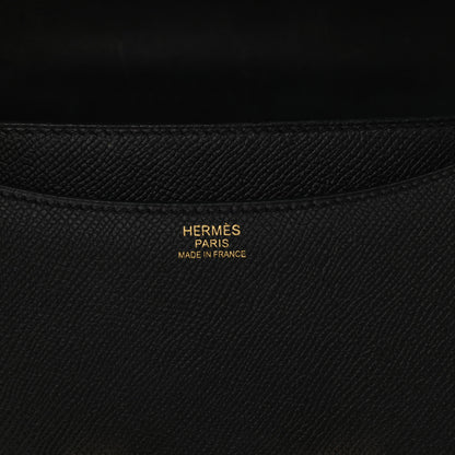 Hermes Epsom Constance 24 Black 6 of 10
