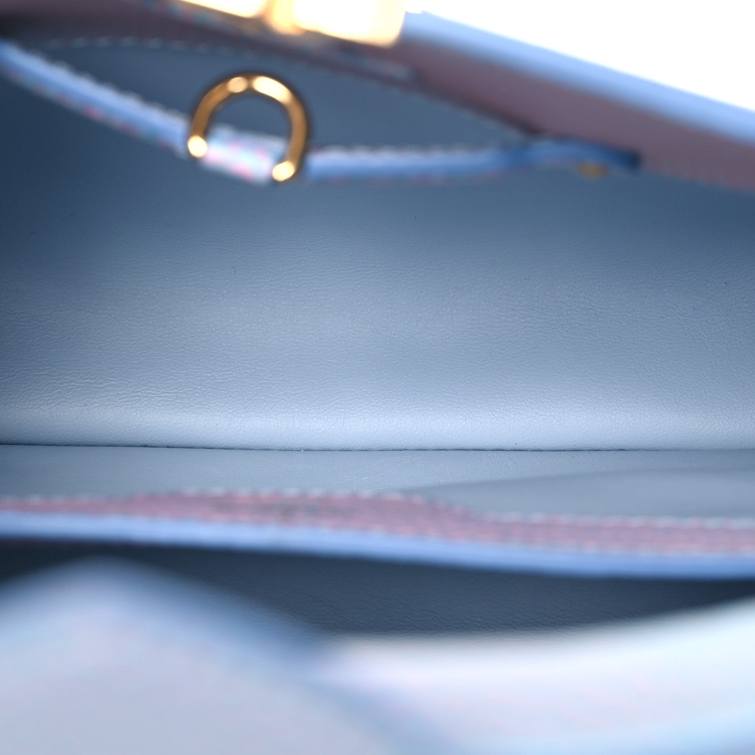 Louis Vuitton Taurillon Summer Stardust Capucines BB Lilas Purple 5 of 12