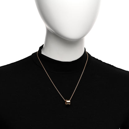Bulgari 18K Rose Gold B.Zero1 Pendant Necklace 2 of 5