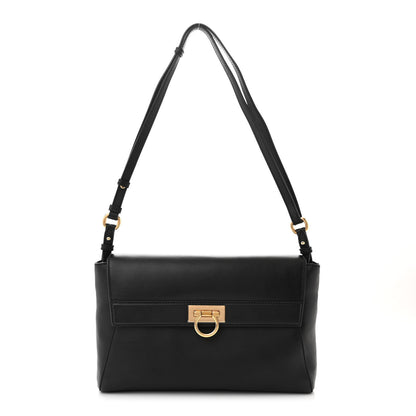 Salvatore Ferragamo Calfskin Abbey Crossbody Black 1 of 10
