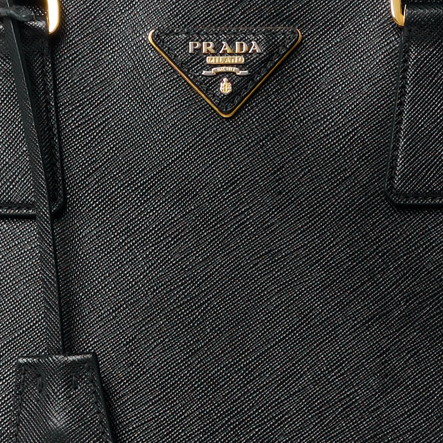 Prada Saffiano Large Galleria Double Zip Tote Black 10 of 13