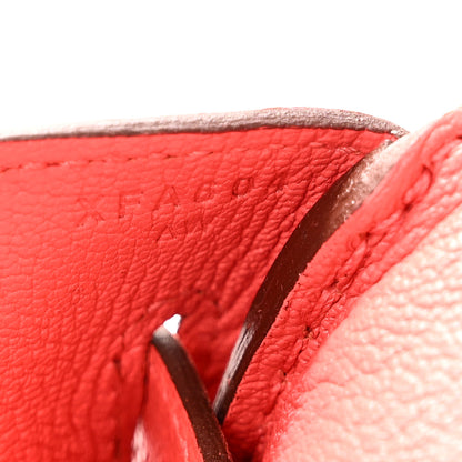 Hermes Epsom Birkin 30 Rouge Pivoine 7 of 10