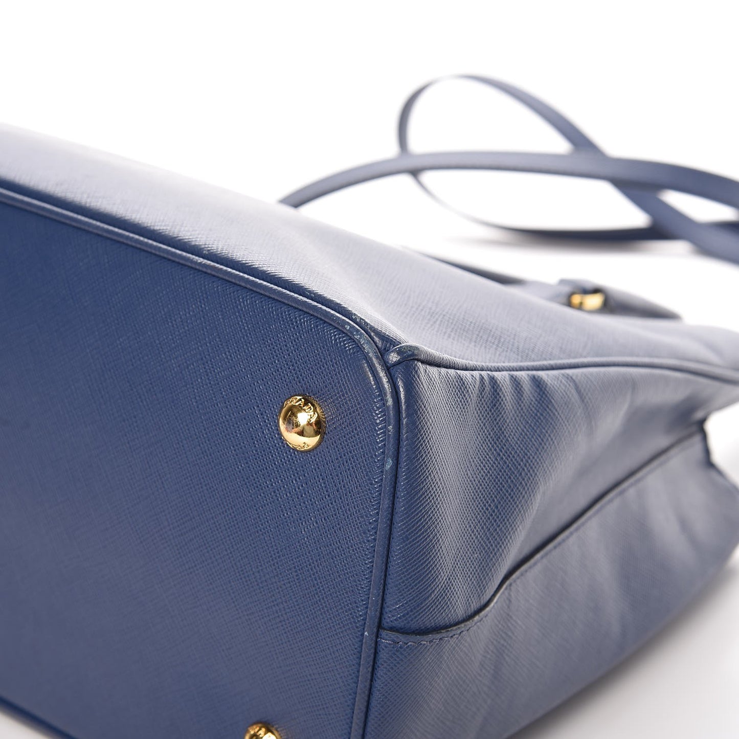 Saffiano Lux Medium Tote Bluette