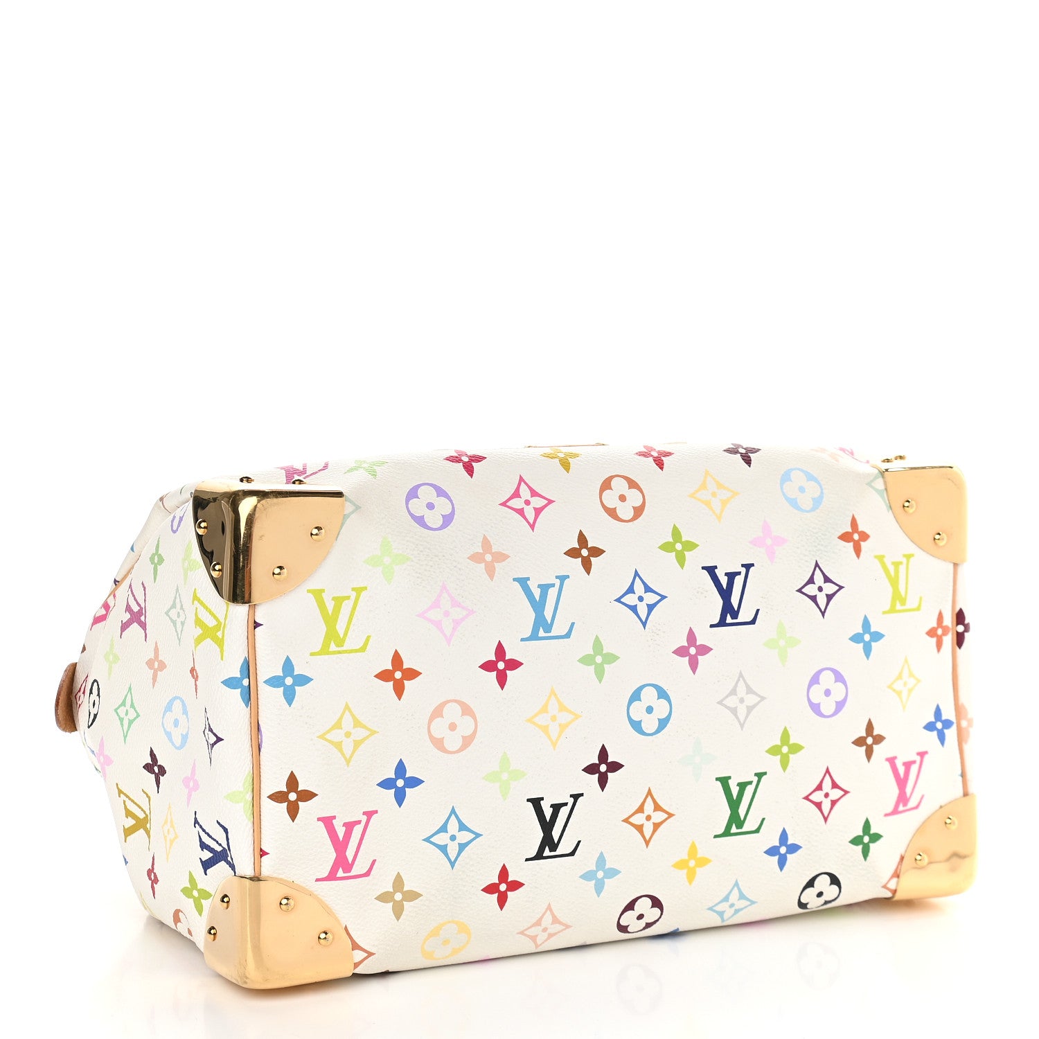 Louis Vuitton Monogram Multicolor Speedy 30 White 4 of 8