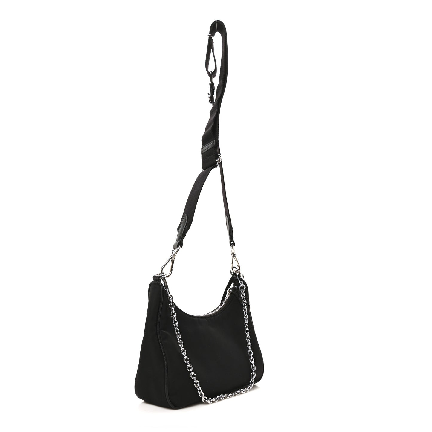 Nylon Re-Edition 2005 Shoulder Bag Black