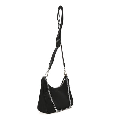 Prada Nylon Re-Edition 2005 Shoulder Bag Black 3 of 10