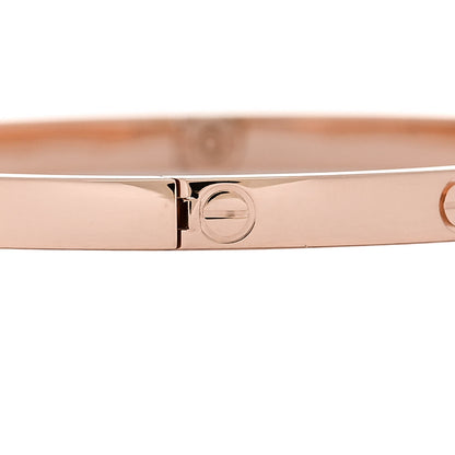 Cartier 18K Pink Gold Small LOVE Bracelet 16 4 of 8