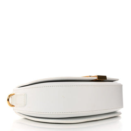 Versace Calfskin Medium Greca Goddess Shoulder Bag White 4 of 12