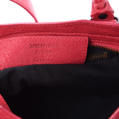 Balenciaga Agneau Classic Hardware Mini City Rose Thulian 7 of 7