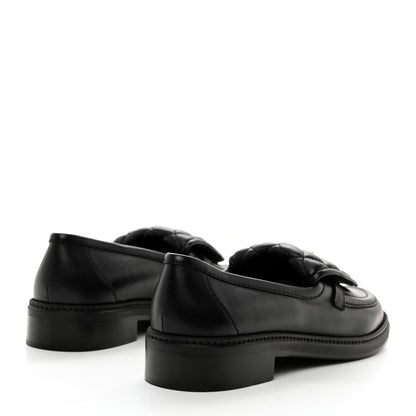 Chanel Lambskin Quilted CC Turnlock Loafers 41 Black 4 of 9