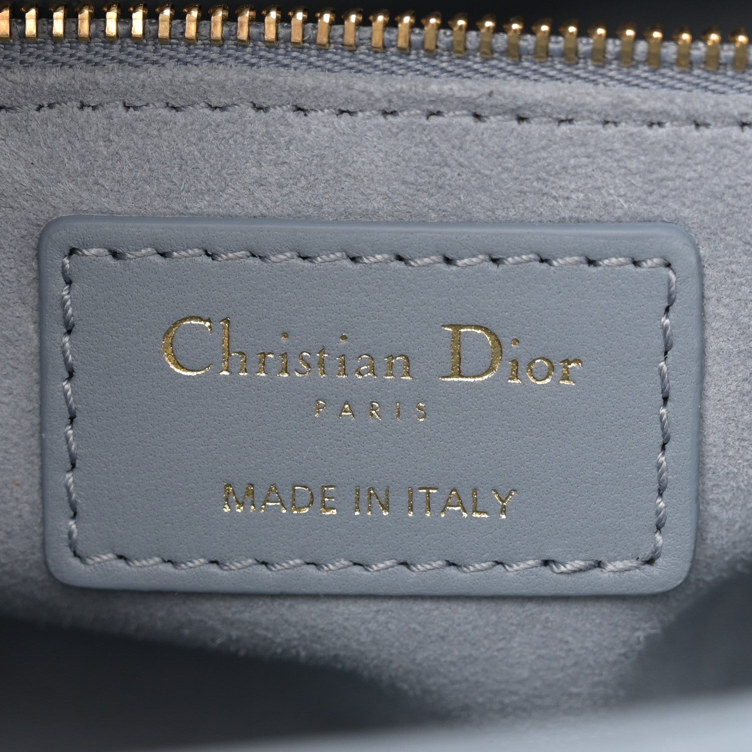 Christian Dior Lambskin Cannage Small My ABCDior Lady Dior Cloud Blue 6 of 10