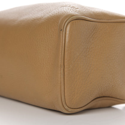 Prada Vitello Daino Box Shoulder Bag Miele 13 of 15