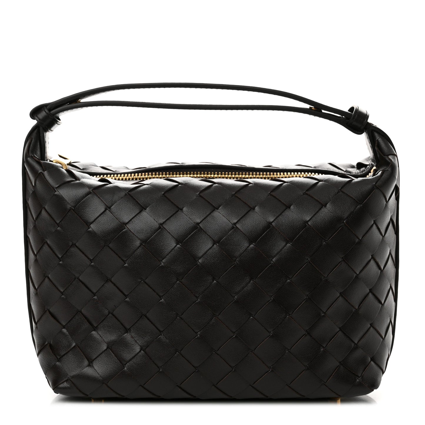 Calfskin Nappa Intrecciato Mini Wallace Fondant