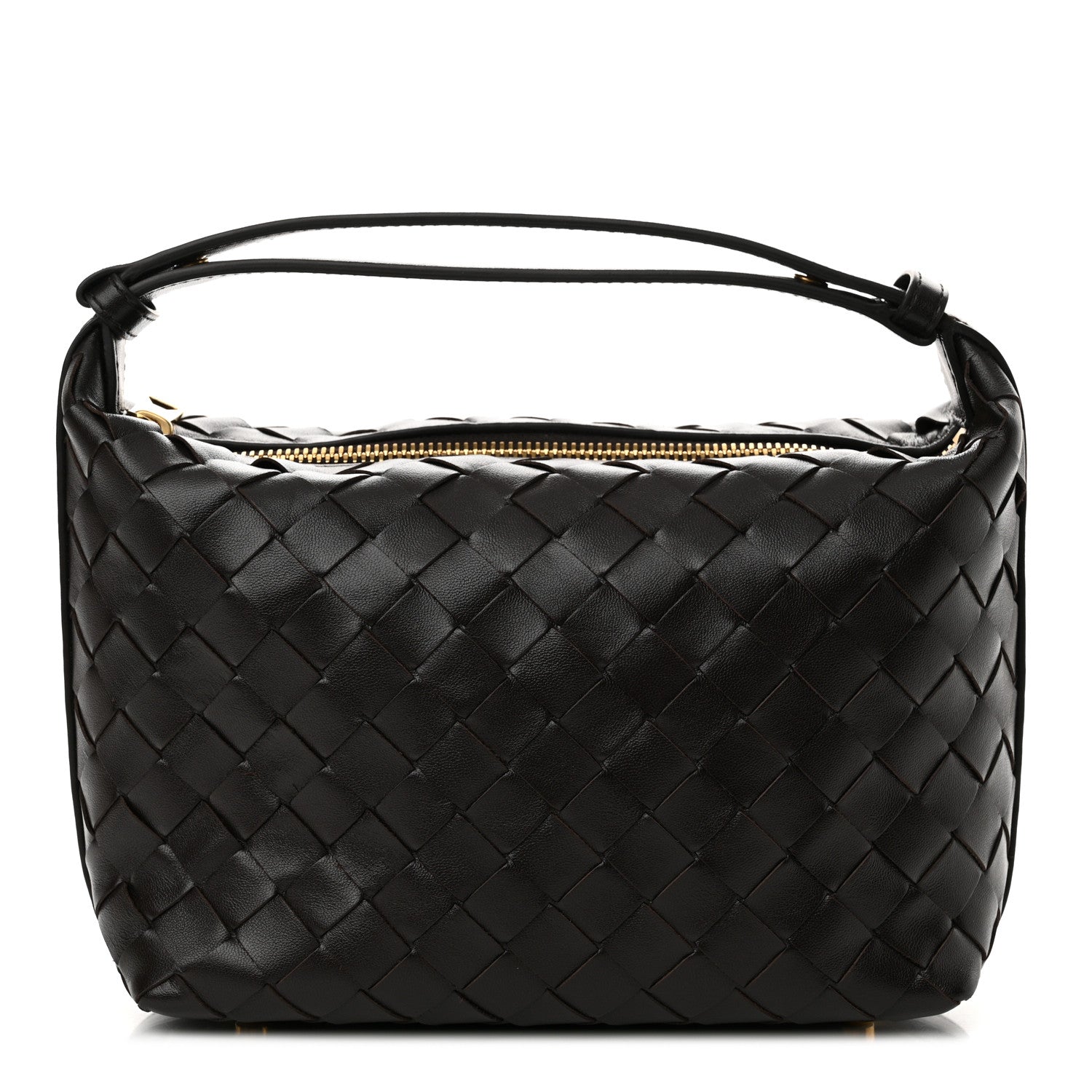 Bottega Veneta Calfskin Nappa Intrecciato Mini Wallace Fondant 1 of 14