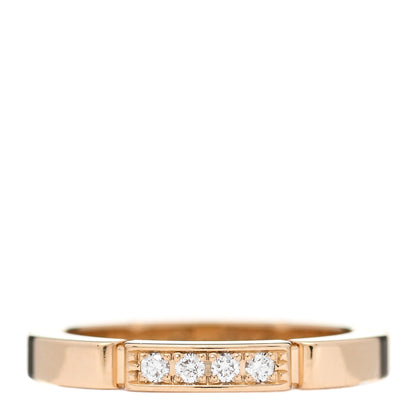 Cartier 18K Yellow Gold Diamond Maillon Panthere Wedding Band Ring 48 4.5 1 of 6
