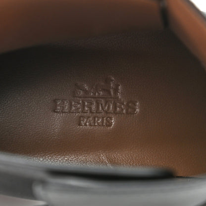 Hermes Calfskin Neo Low Boots 36.5 Black 6 of 9