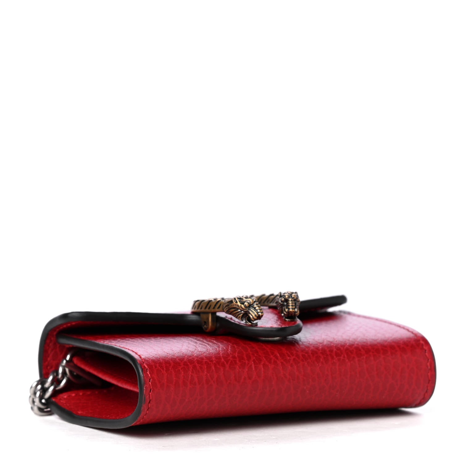 Gucci Calfskin Dionysus Coin Purse Hibiscus Red 4 of 6