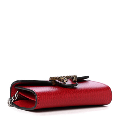 Gucci Calfskin Dionysus Coin Purse Hibiscus Red 4 of 6