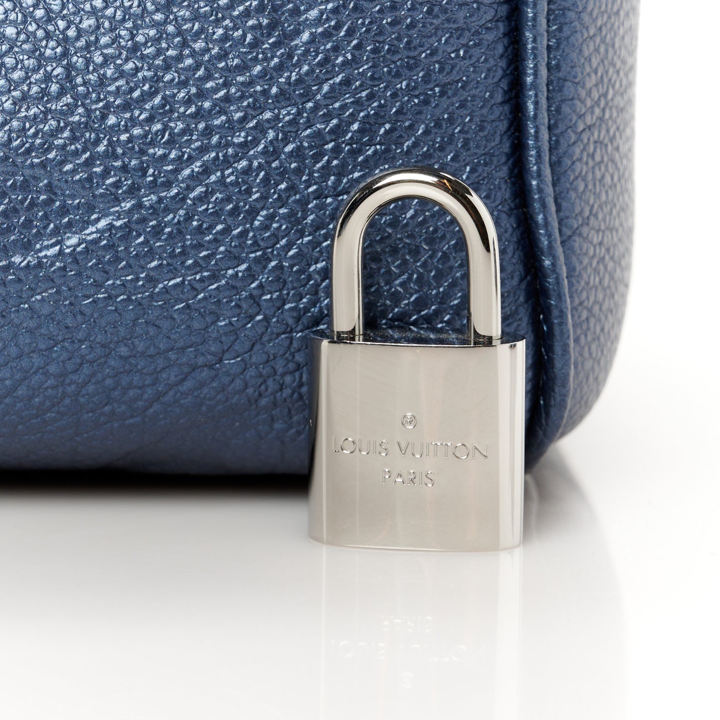 Metallic Empreinte Monogram Giant Speedy Bandouliere 20 Navy Nacre