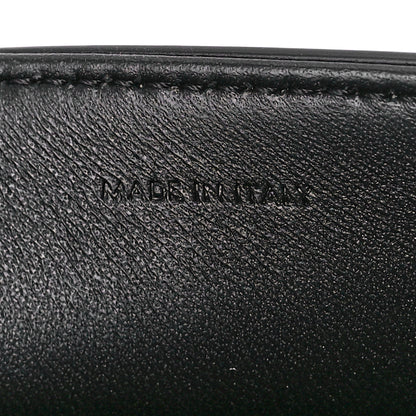 Celine Shiny Calfskin Cuir Triomphe Chain Shoulder Bag Black 7 of 12