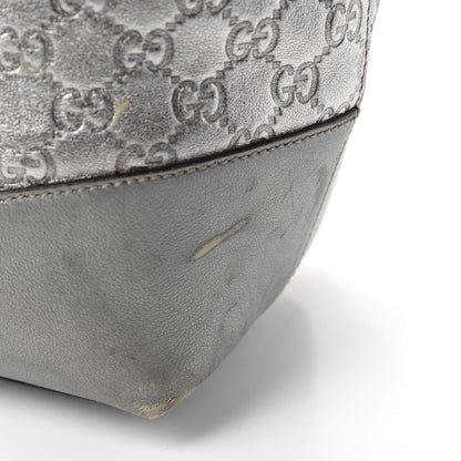 Gucci Guccissima Large Tote Silver 13 of 24