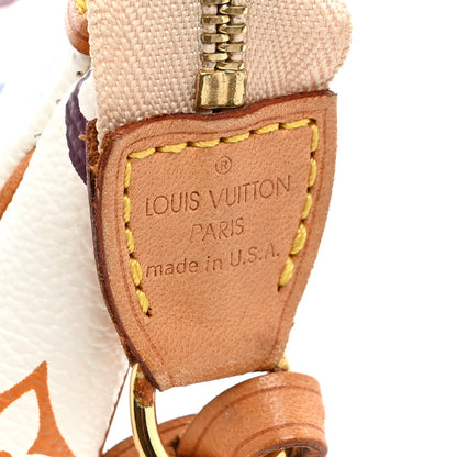 Louis Vuitton Monogram Multicolor Pochette Accessories White 6 of 15