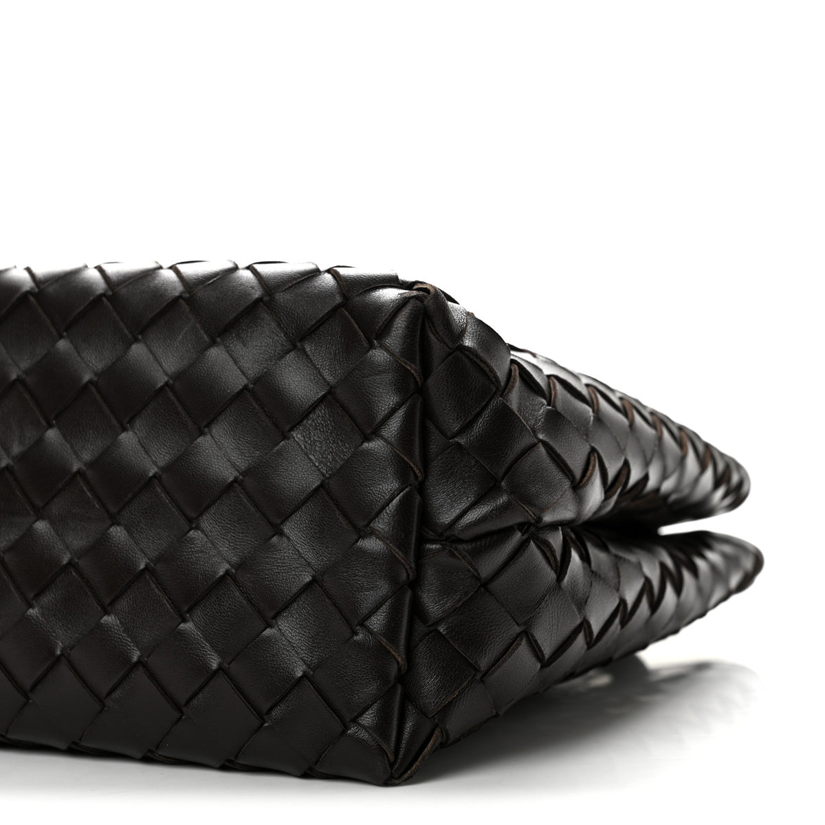 Nappa Intrecciato Medium Andiamo Shoulder Bag Fondant