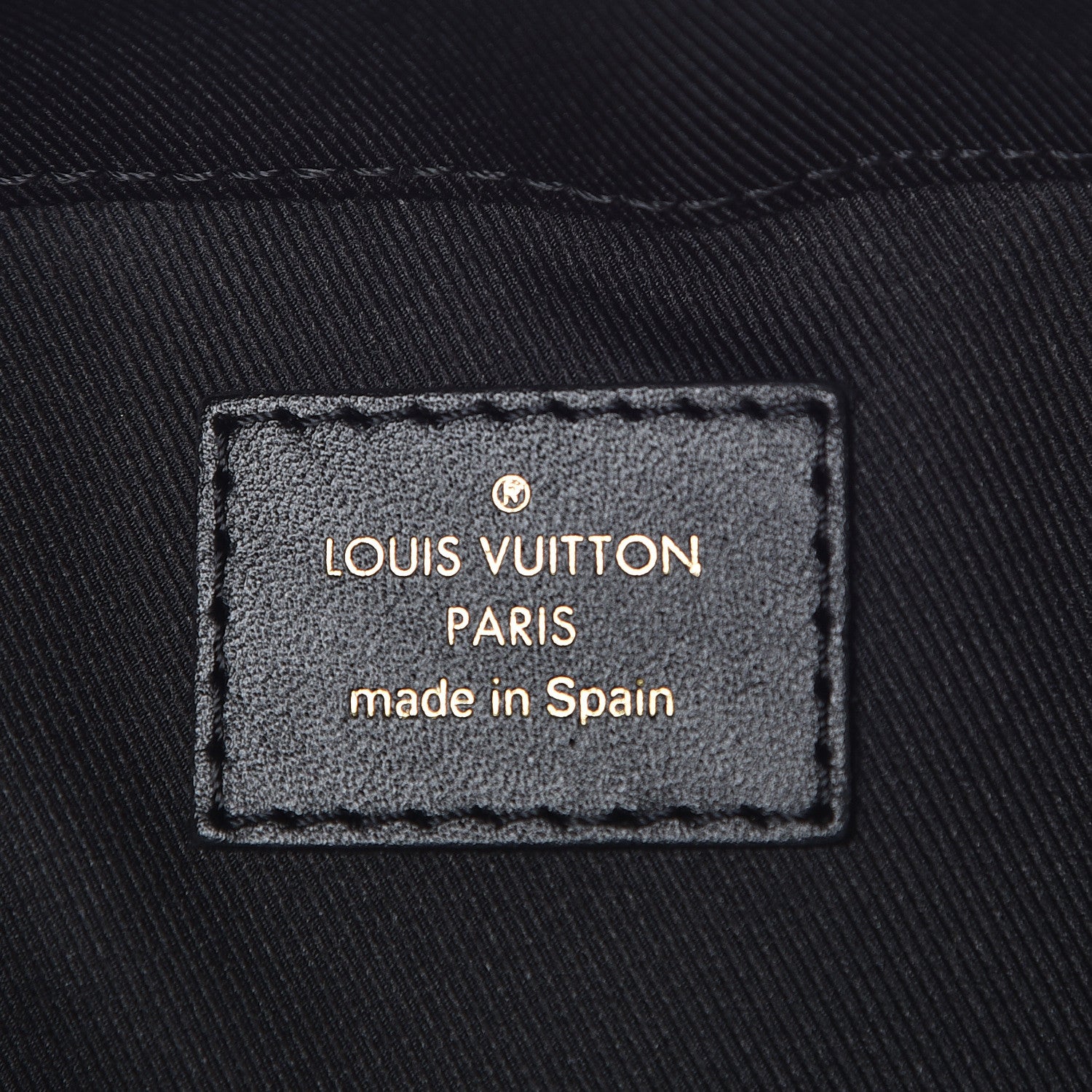 Louis Vuitton Damier Ebene Santa Monica Black 8 of 9