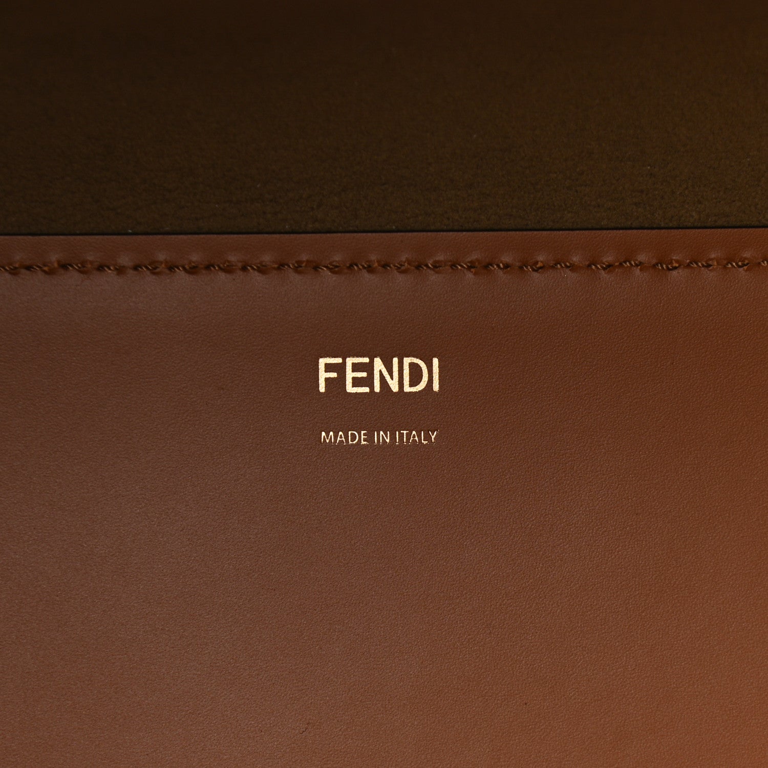 Fendi Vitello King Plexiglass Medium Fendi Sunshine Shopper Tote Cuoio 6 of 11