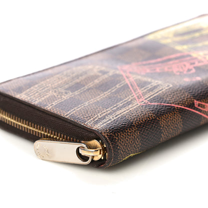 Louis Vuitton Damier Ebene 2014 Christmas Animation Zippy Wallet 8 of 10