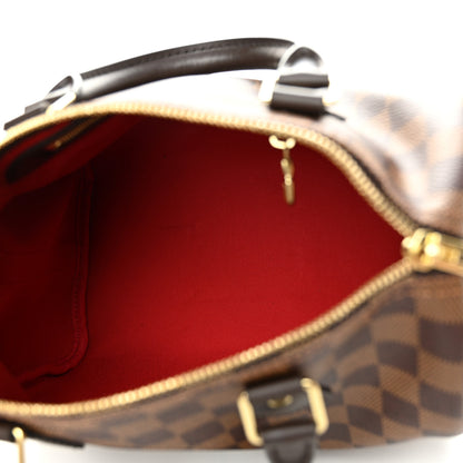Louis Vuitton Damier Ebene Speedy Bandouliere 25 5 of 8