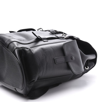Louis Vuitton Epi Christopher Backpack PM Black 8 of 13