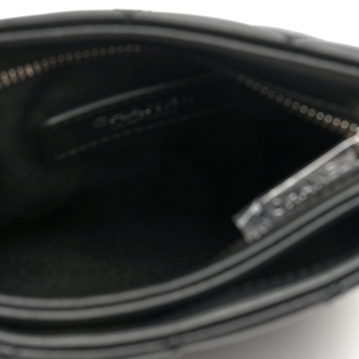 Lambskin Quilted Crossbody Bag Black