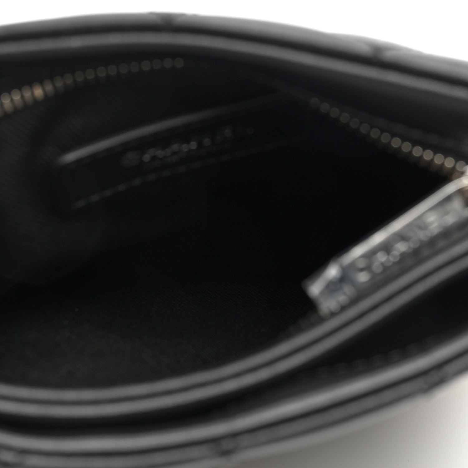 Chanel Lambskin Quilted Crossbody Bag Black 5 of 10