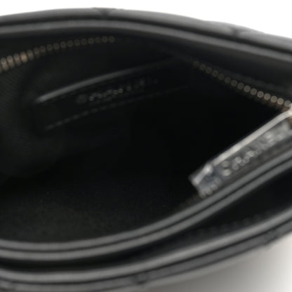Chanel Lambskin Quilted Crossbody Bag Black 5 of 10