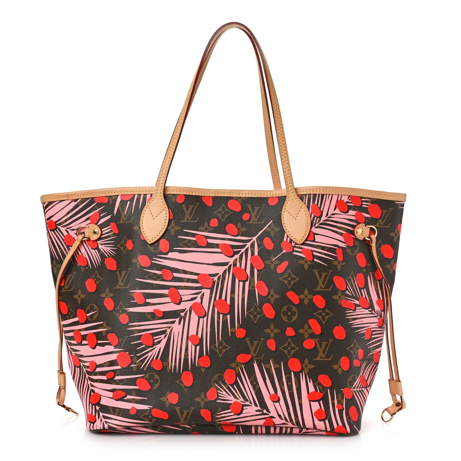 Louis Vuitton Monogram Jungle Dots Neo Neverfull MM Sugar Pink Poppy 1 of 8