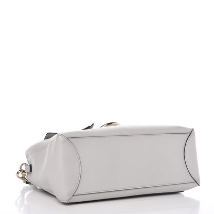 Chloe Calfskin Medium Faye Day Shoulder Bag Airy Grey 4 of 7