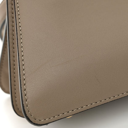 Fendi Vitello Seta Shiny Nappa Plexiglass Bi-Color Small Peekaboo I SEE U Satchel Tartaruga Black 12 of 12