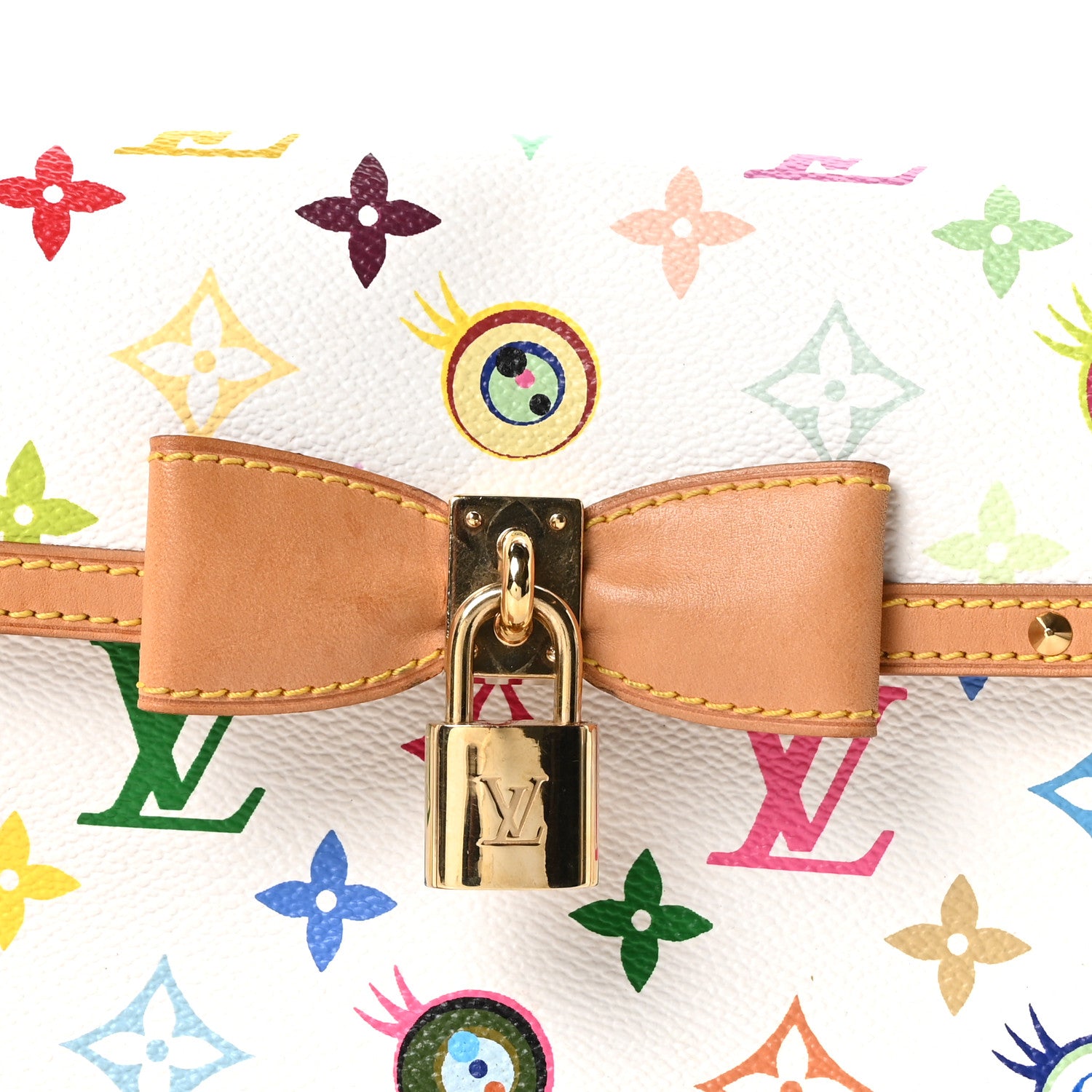 Louis Vuitton Monogram Multicolor Eye Miss You White 7 of 9