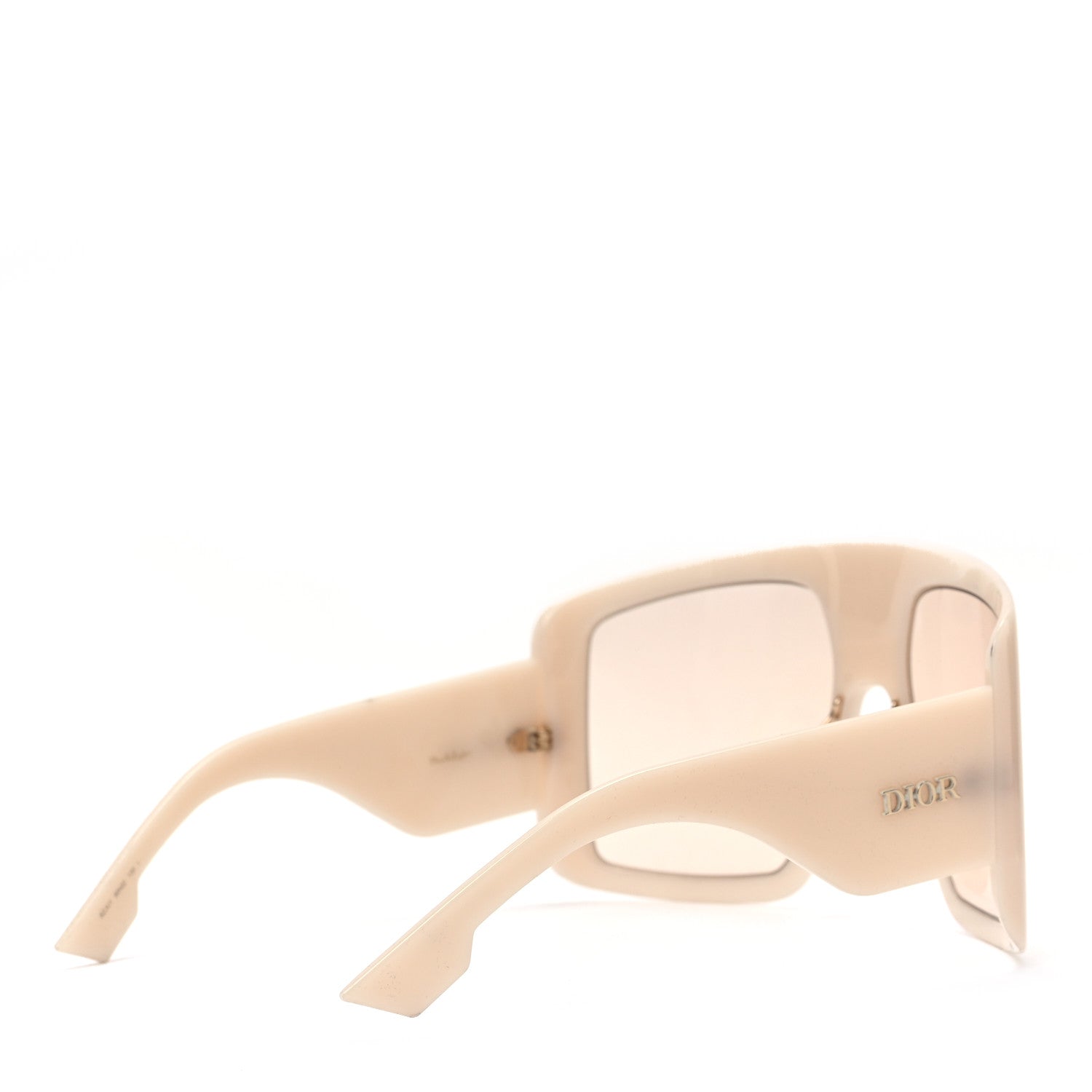 Christian Dior Acetate DiorSo Light 1 Shield Sunglasses Ivory 4 of 8