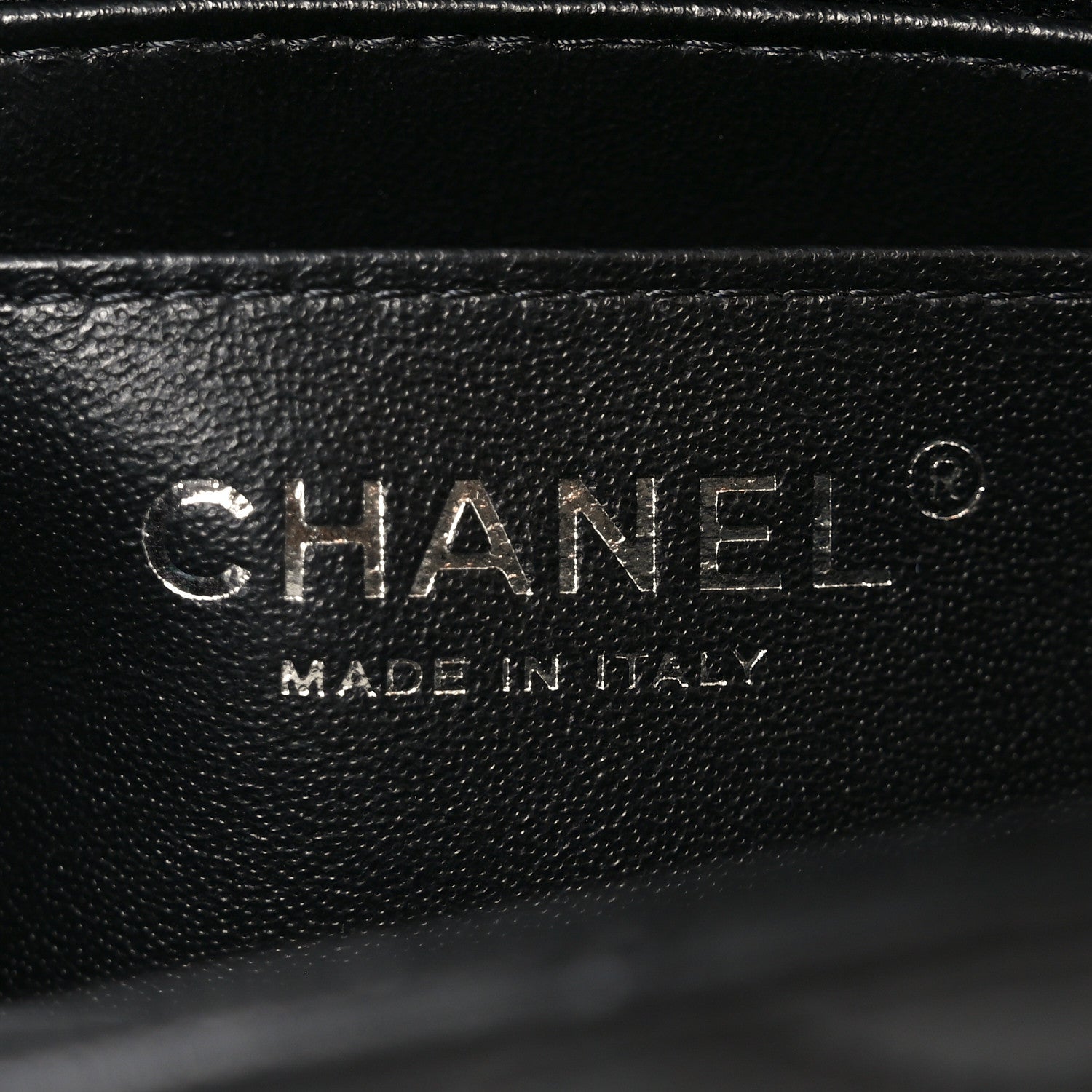 Chanel Lambskin Quilted Mini Rectangular Flap Black 6 of 11