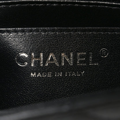 Chanel Lambskin Quilted Mini Rectangular Flap Black 6 of 11
