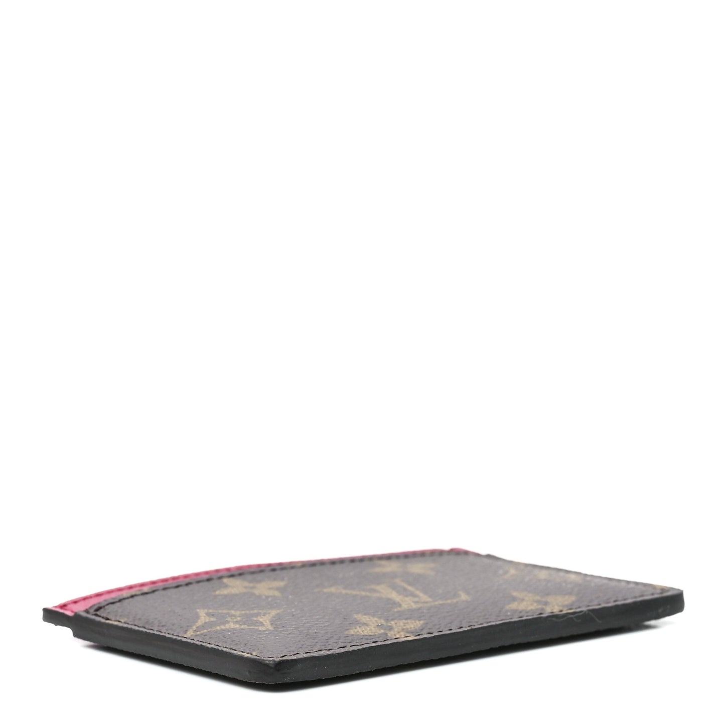 Monogram Card Holder Fuchsia